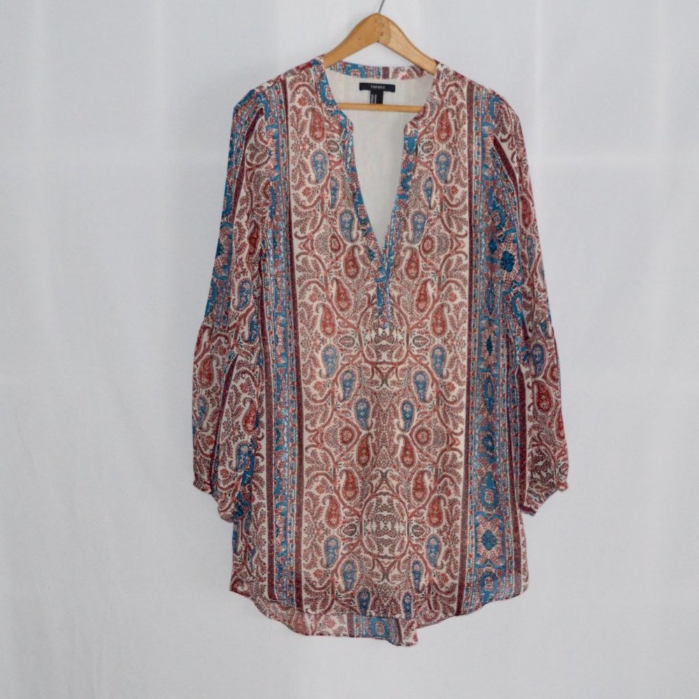 🛍️ $8 Forever 21 Boho Paisley Print Blouse
